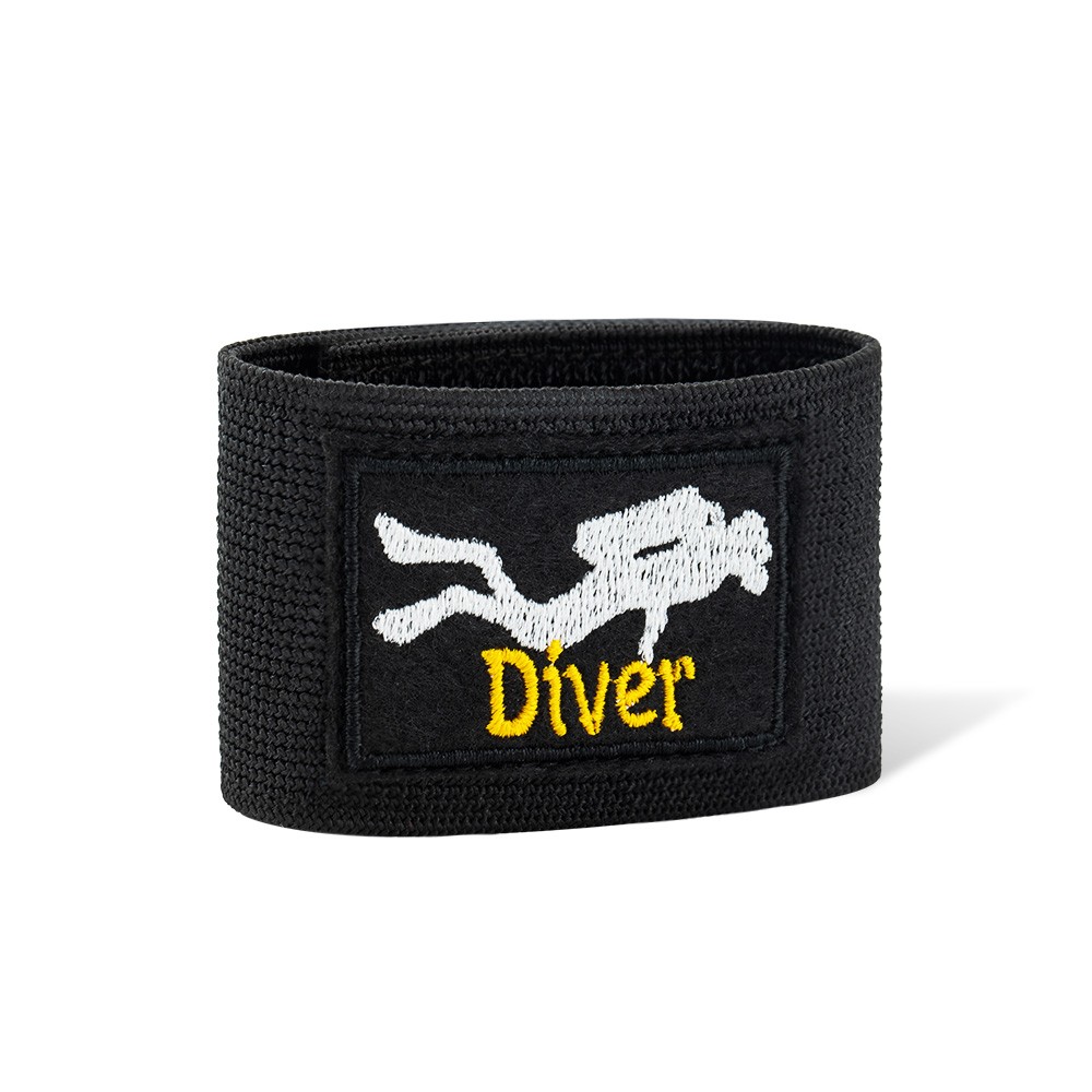 Custom Scuba Dive Tag with Name, Personalized Embroidered Scuba BCD Name Tag, Gift for Scuba Divers
