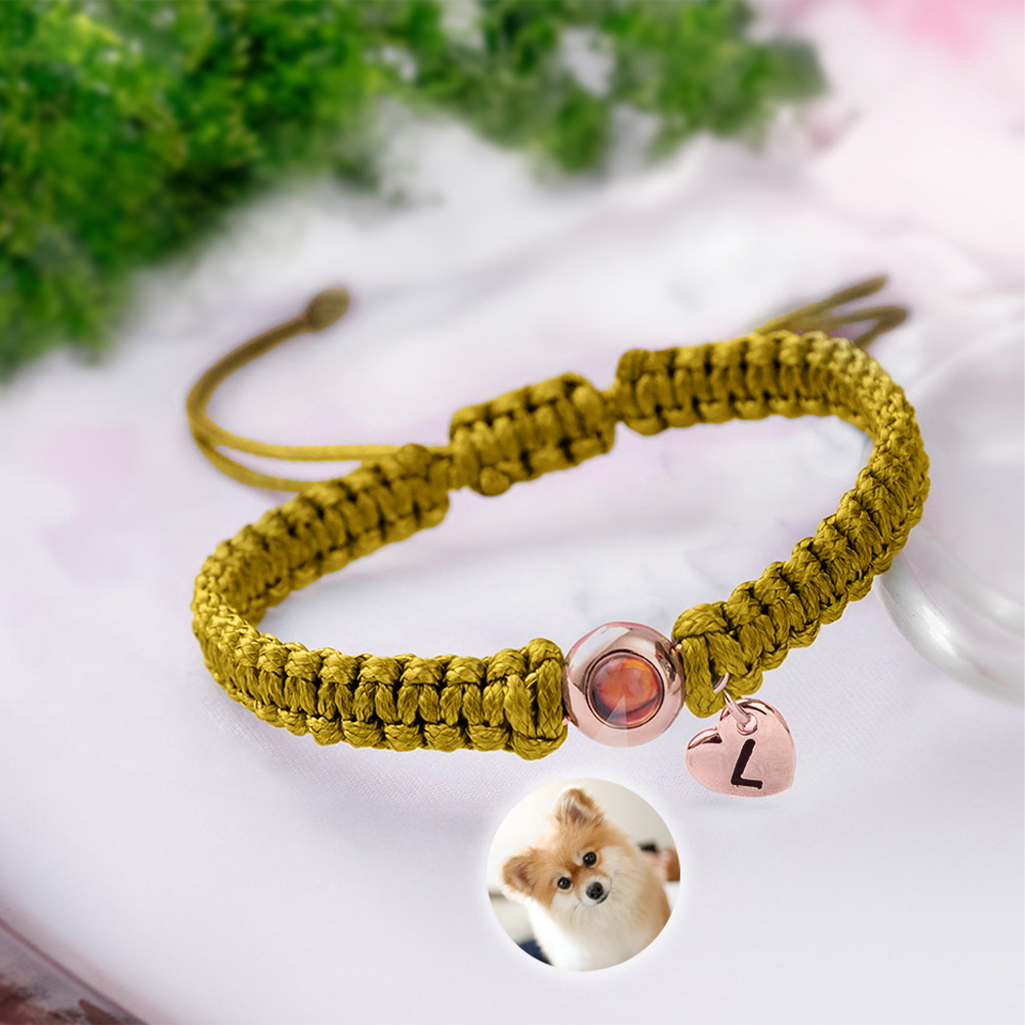 projection charm bracelet