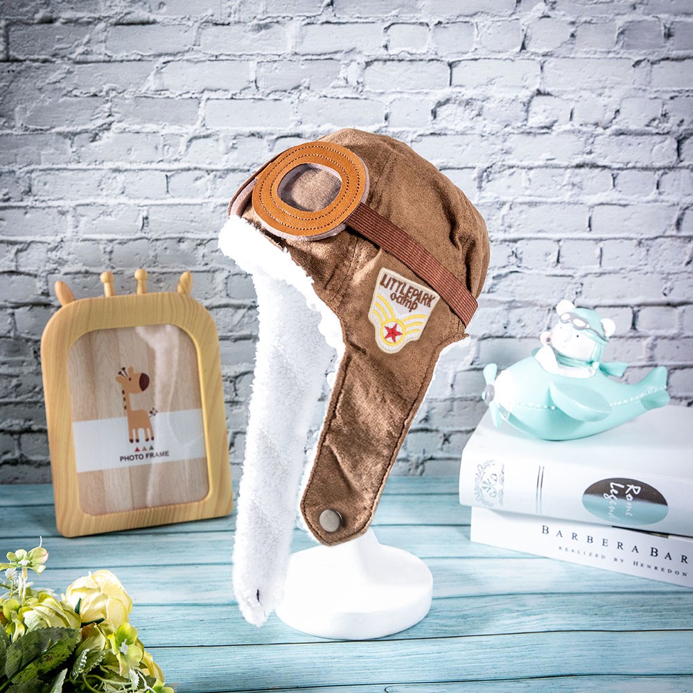 Personalized Aviator Hat for Kids Pilot Helmet