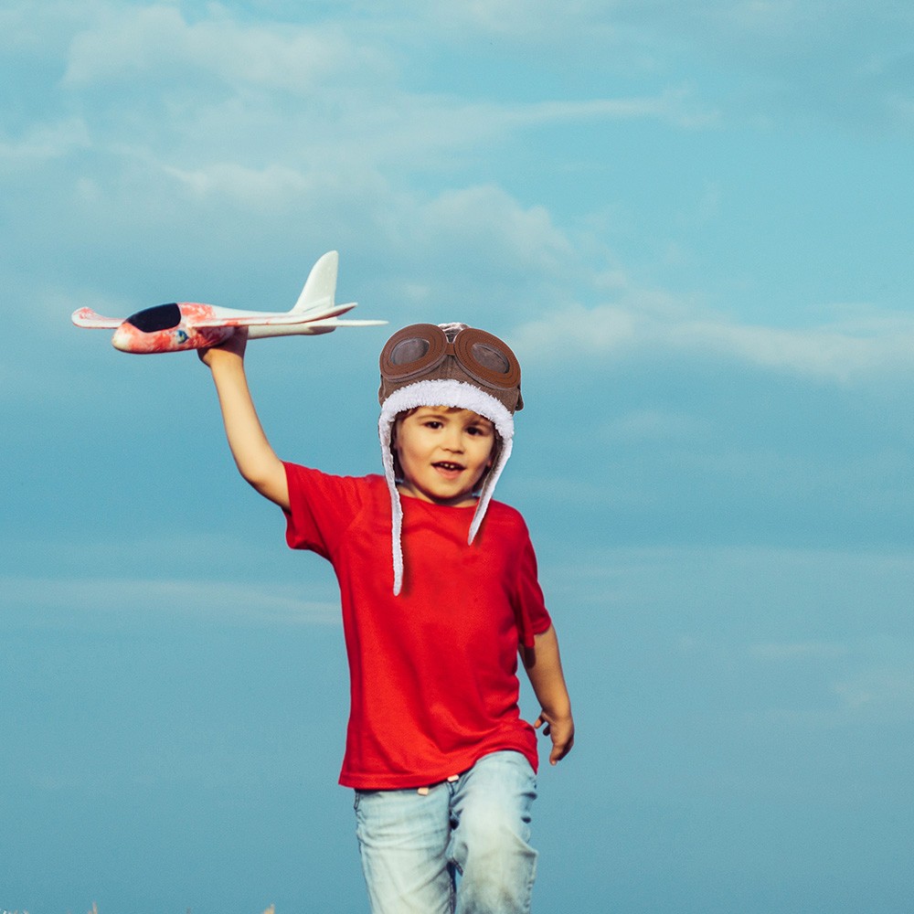 Personalized Aviator Hat for Kids Pilot Helmet