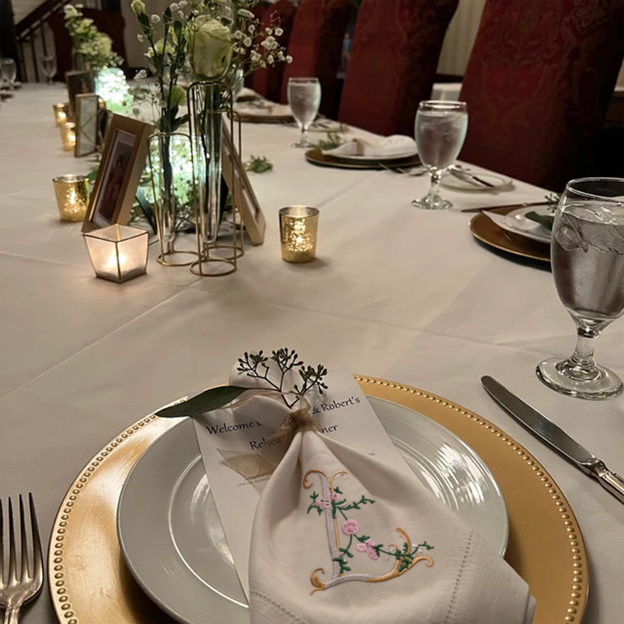 custom linen napkin