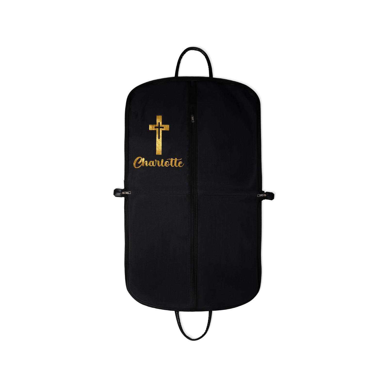 Personalized Cross Pastor Garment Bag with Name, Waterproof & Dust-Proof Clergy Apparel Bag with Handle, Christian Travel Accessory, Gift for Pastors