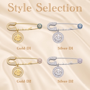 Arabic or English Name Pin for Baby