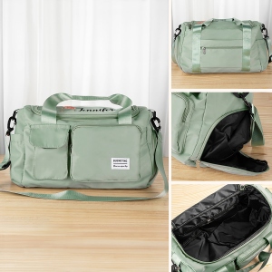 Personalised Multi-compartment Waterproof Weekend Bag with Shoulder Strap