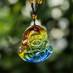 jade buddha necklace