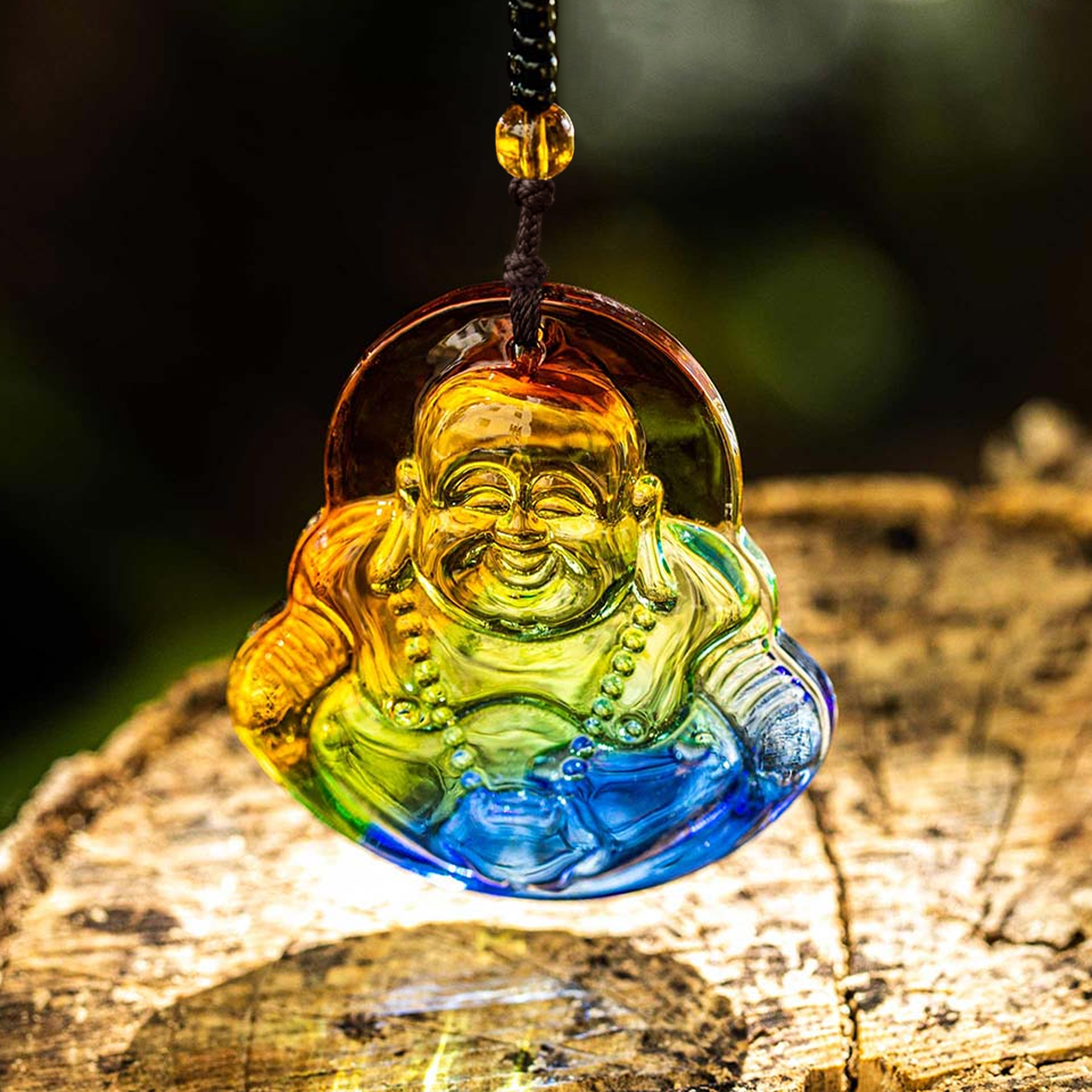 rainbow color necklace