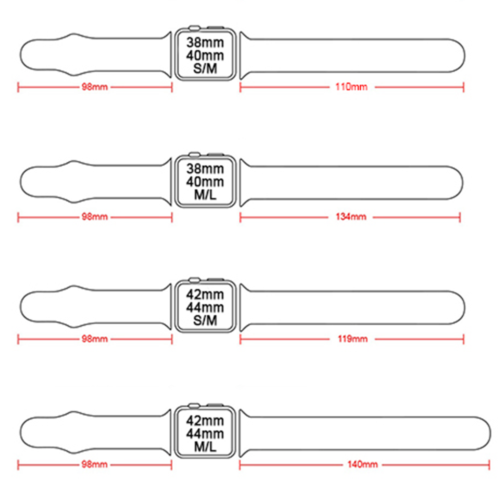 Personalized Replacement Medical Alert Apple Watch Band